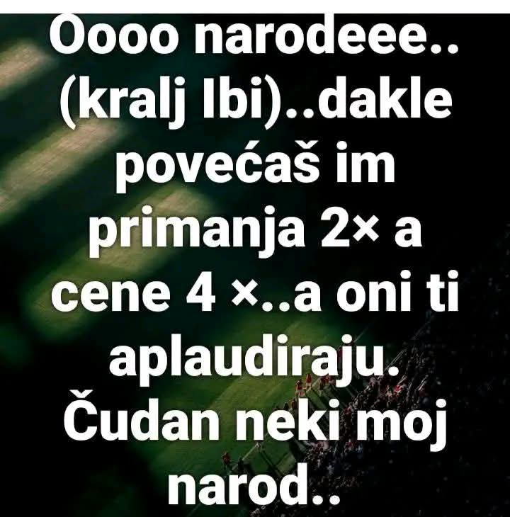 RadeStojkovic3's tweet photo. Lud narod. https://t.co/eYXW2WxPdG