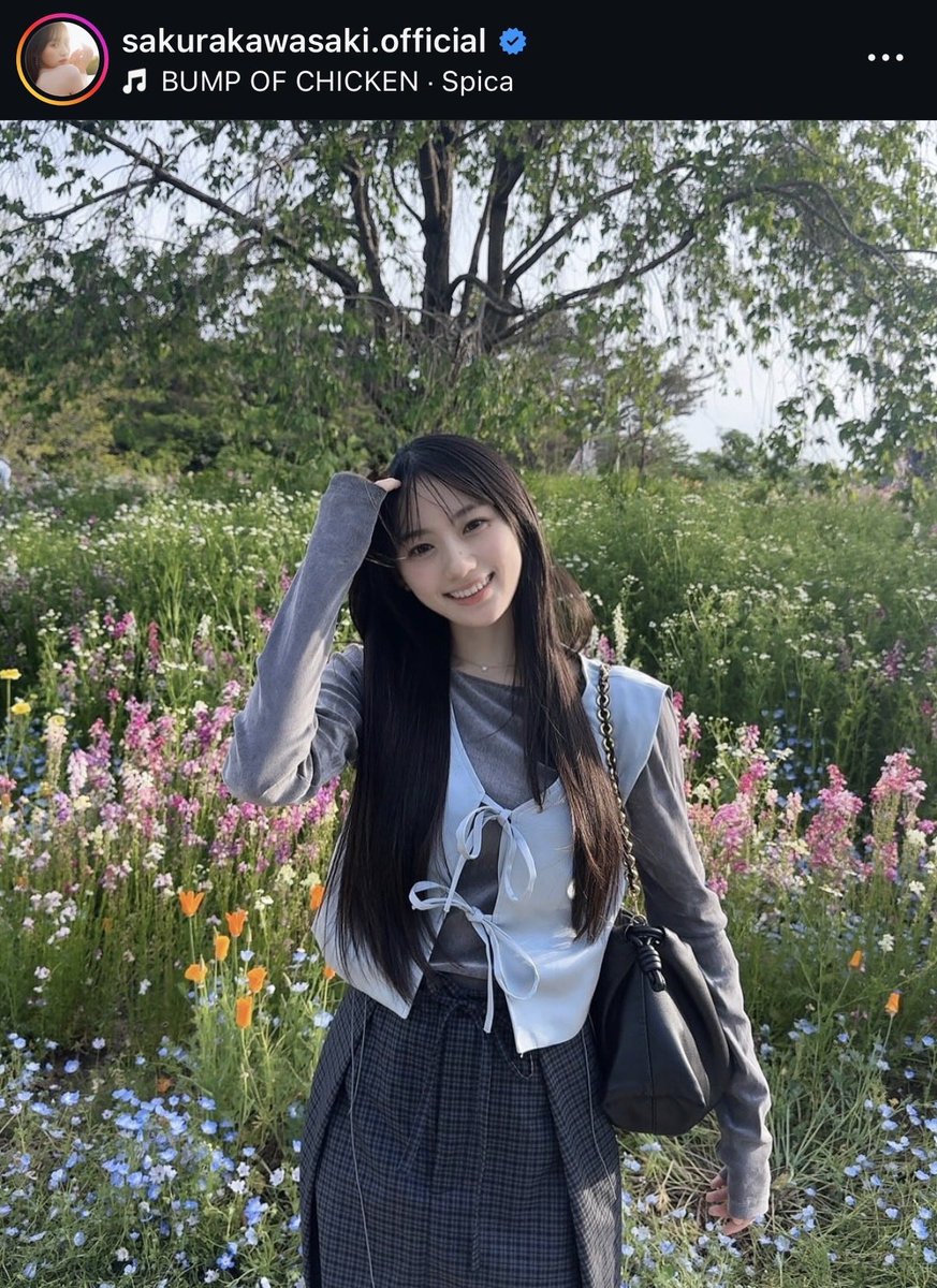 ayk6mr's tweet photo. 川﨑桜 × BUMPは最強

#sakutangram https://t.co/uYG7YoGbvl