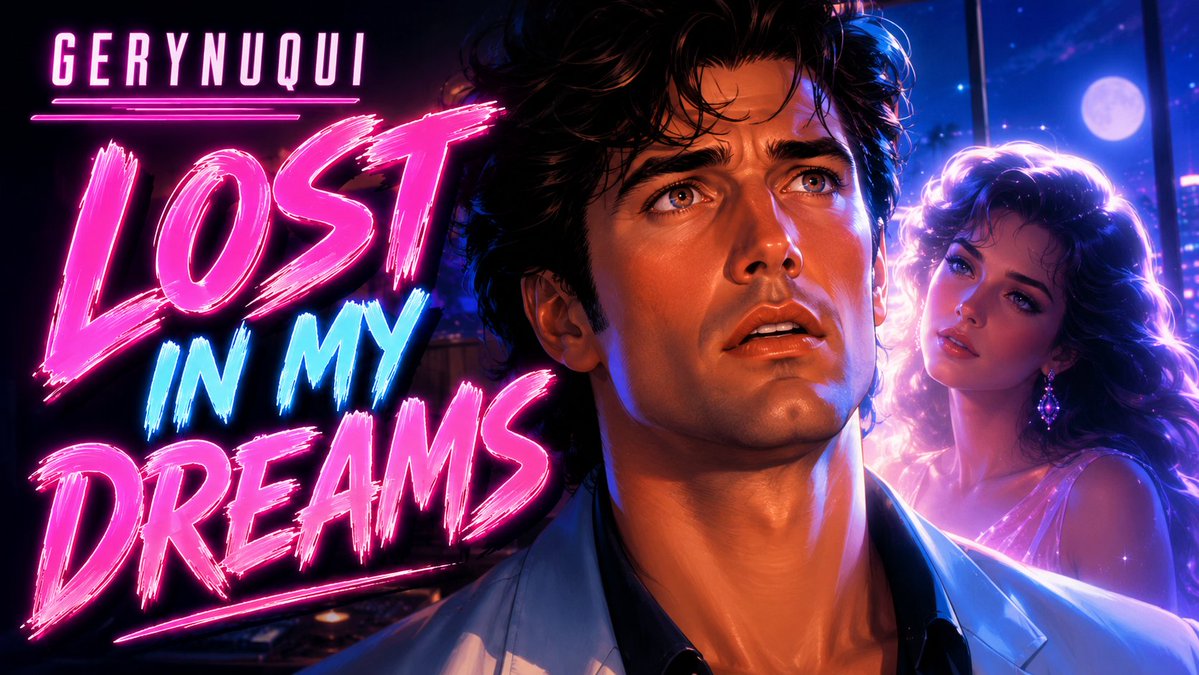 IA_GERYNUQUI's tweet photo. Lost in My Dreams ✨
A romantic 80s synthpop dream about love, fantasy and something that feels too real.

Perdido en mis sueños ✨
Un sueño synthpop 80s sobre amor, fantasía y algo demasiado real.

🎧 YouTube: https://t.co/xQjujjk6lX

#80sSynthpop #Retrowave #Dreamwave https://t.co/wUYivGvF3Y