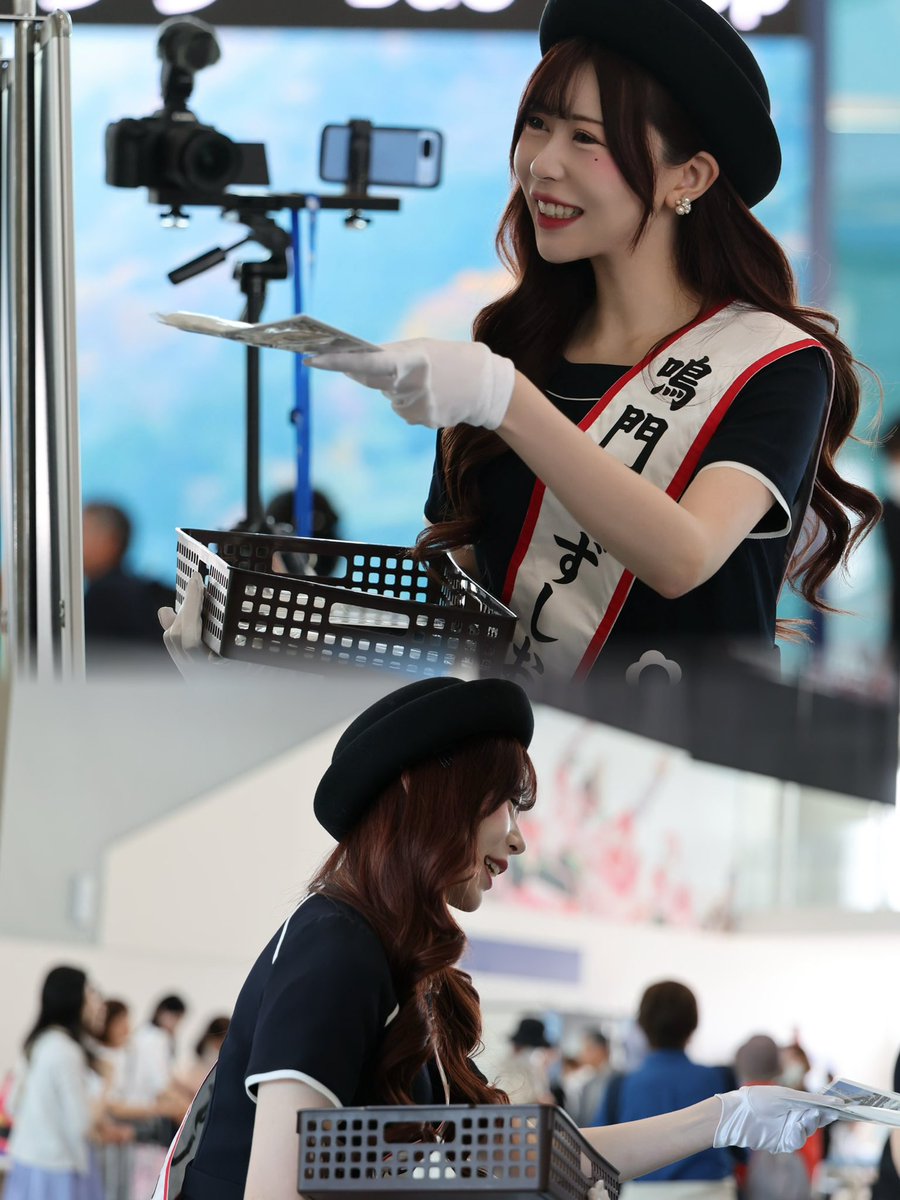 uzushio_maika's tweet photo. 数年ぶりに阿波おどり空港でのPR🩵✈️

当時来てくださったカメラマンさんとも懐かしいね〜とお話できました☺️💭
ご搭乗の皆さまに徳島の魅力をお届けでき、素敵な時間になりました✨
ありがと���ございました🫶🏻

踊ってる動画は後日載せます🤗
#鳴門うずしお大使 #阿波おどり空港 #観光大使 #阿波おどり https://t.co/nEYDkGtEk9