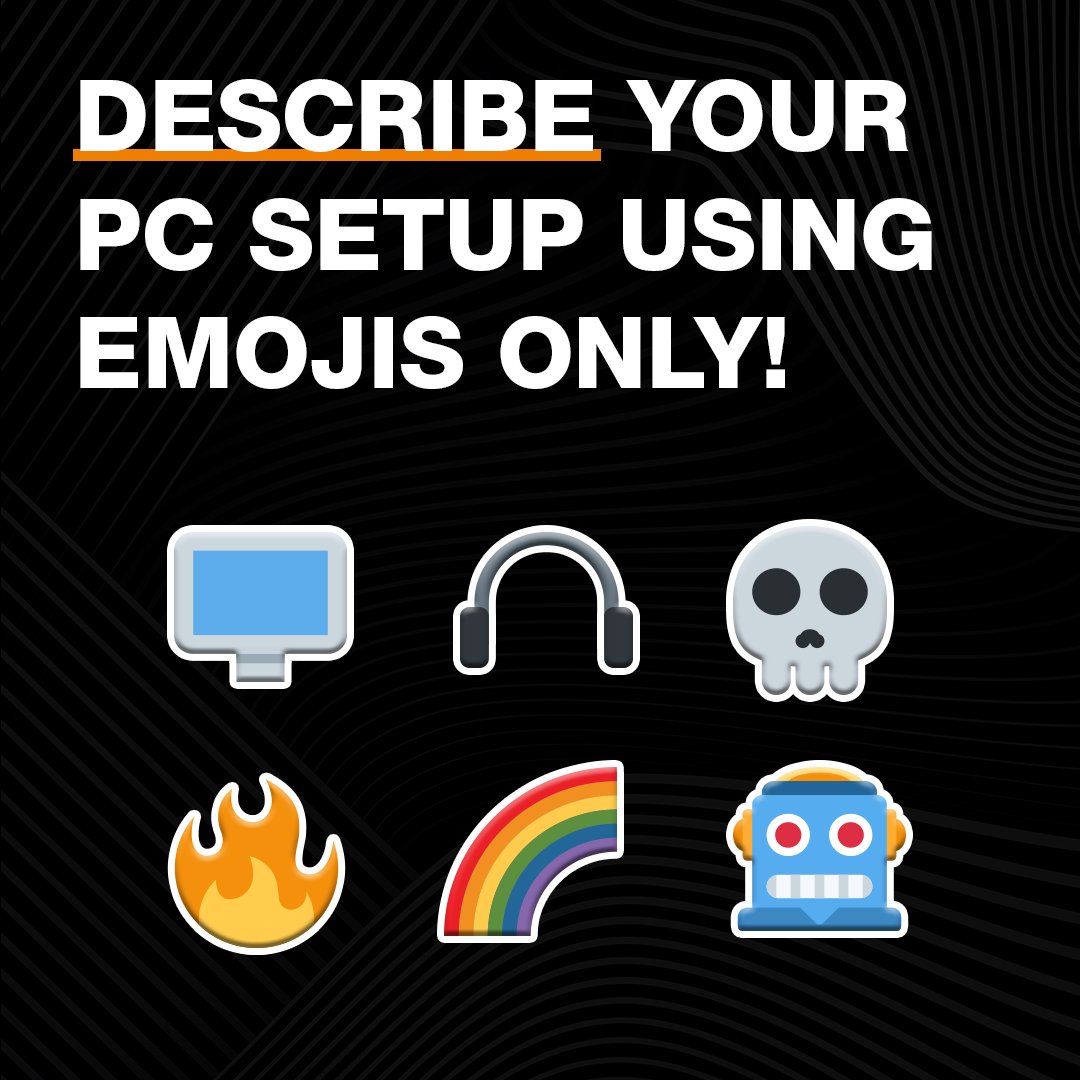 bequietofficial's tweet photo. No words. No explanations. Just emojis. ⬛

Show us what your setup looks like 👇

#bequiet #PCBuild #GamingSetup #CustomPC #SilentPC #PCGaming https://t.co/Qbd8cfVEix