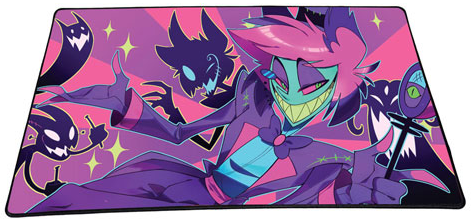 radi0f1re's tweet photo. i really wish hazbin still got playmats (even though i dont have room for them) https://t.co/XYm9WRsILd