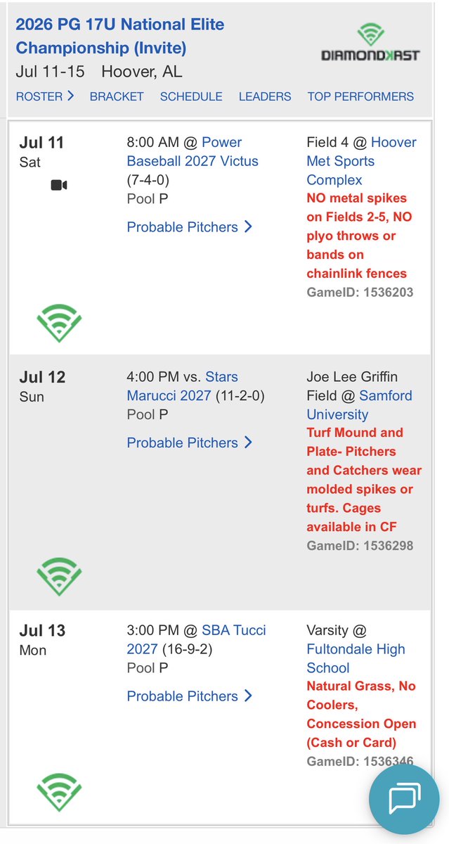 MikeEwingRSA's tweet photo. 2027 #RSAbaseball RHP/IF @OwenLoftice FC Twins Scout Schedule for @PG_Uncommitted 17u National Elite Championship
On bump Saturday 8am at Hoover Met #4
5'9" 170
FB 83-87
SL 77-80
CB 71-73
CH 80
4.4 GPA
1330 SAT
https://t.co/7iVwE2VIGy @RSAScouting_BSB @CEwing_RSA @bkennedyrsa @bradharmonrsa @BRudisill_RSA @JuanRaneroRSA @jdragonbaseball
