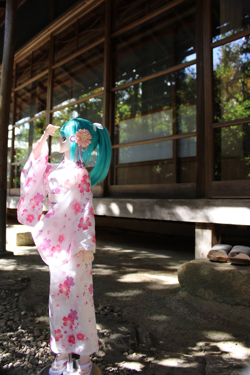 深夜の初音ミク撮影60分一本勝負 📮 7/8のお題【見上げる】既出
