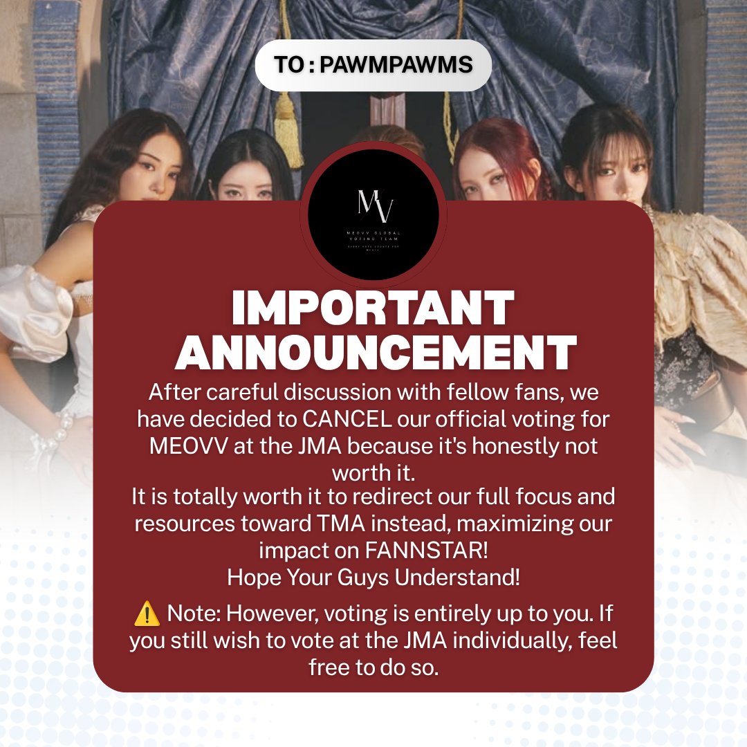 MEOVV VOTING GLOBAL tweet media