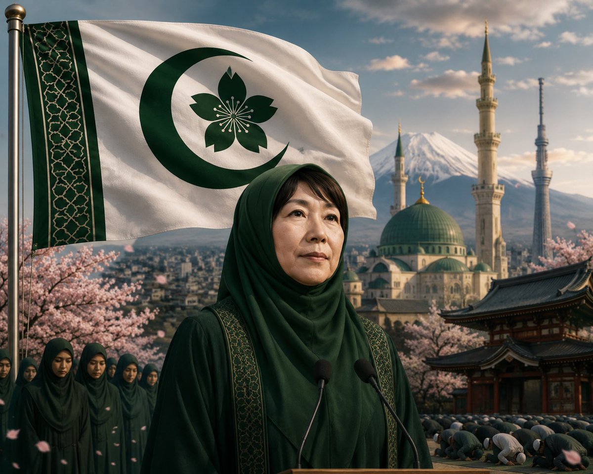 buckadeath's tweet photo. The Islamic Republic of Japan https://t.co/84Ui3wrd3q