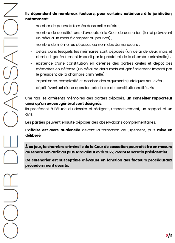 Courdecassation's tweet photo. ⚖️[Communiqué de la Cour de cassation] Affaire dite « des assistants parlementaires du Front National »
👓Lire le communiqué > https://t.co/tZPUQPQKnH https://t.co/VkQwrDXg9a