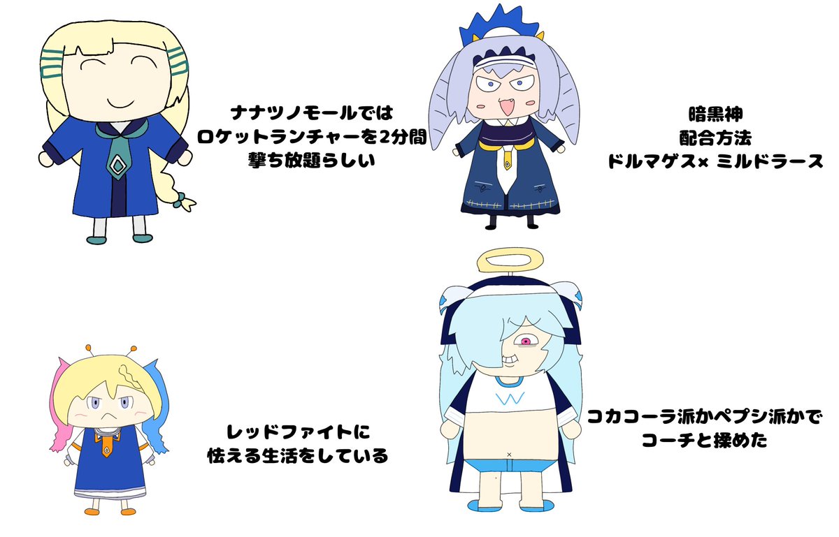 設定のつづき #お絵かきざえもん