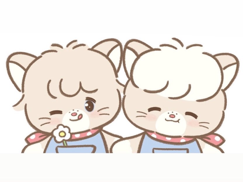 vounoiae's tweet photo. cotta&amp;pupu = 빵또즈♥ https://t.co/oq8gbDfarW