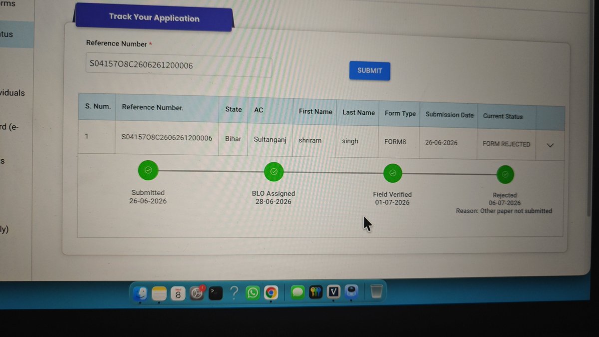 parmitkr's tweet photo. @ECISVEEP what type of status is this,what is other documents?? https://t.co/P2D7d8RNs2