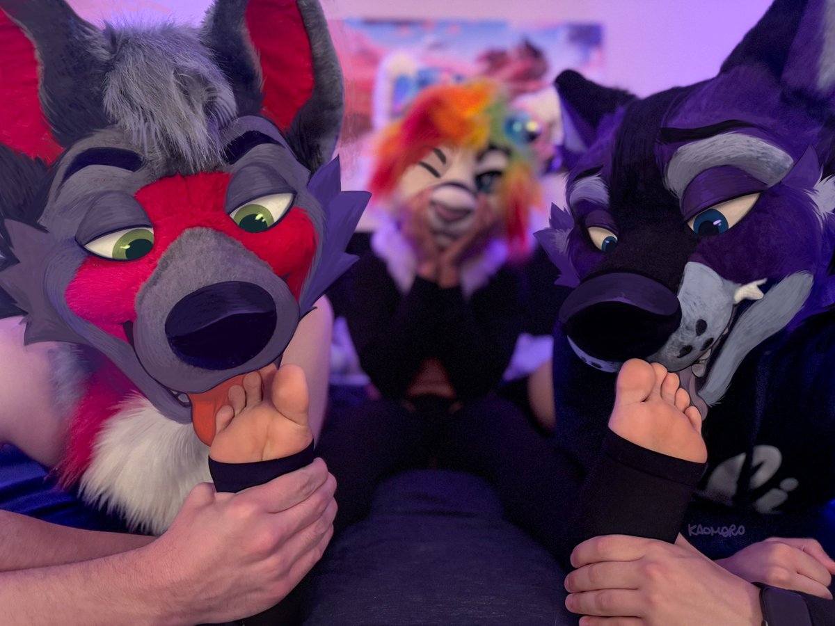Kaomoro97's tweet photo. Silly animals doing silly things ;3

for @Revzyuu , @FurryPurpleAura https://t.co/EhSuvJOfzI