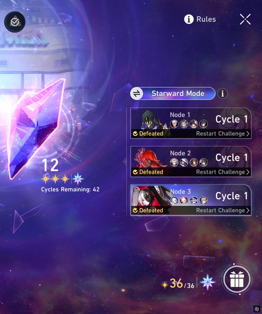 eeewwan's tweet photo. forgot to post but here are my starward moc results ^_^ I think it's very possible I can 0 cycle flame reaver, but I don't wanna burn myself out ahead of the new anomaly arbitration next patch

all nodes are 6 cost https://t.co/fPmcRO4REa