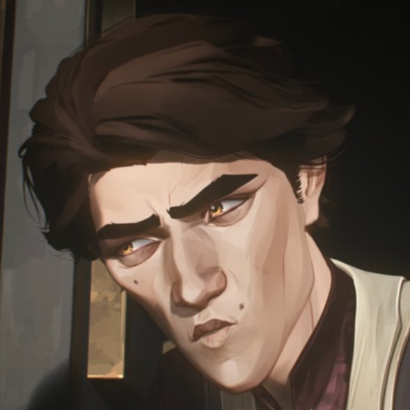 ziggie_jv's tweet photo. Viktor's eyeliner was looking especially sharp here. He must have touched it up right before their big break-in 😌 https://t.co/flaYbESStR