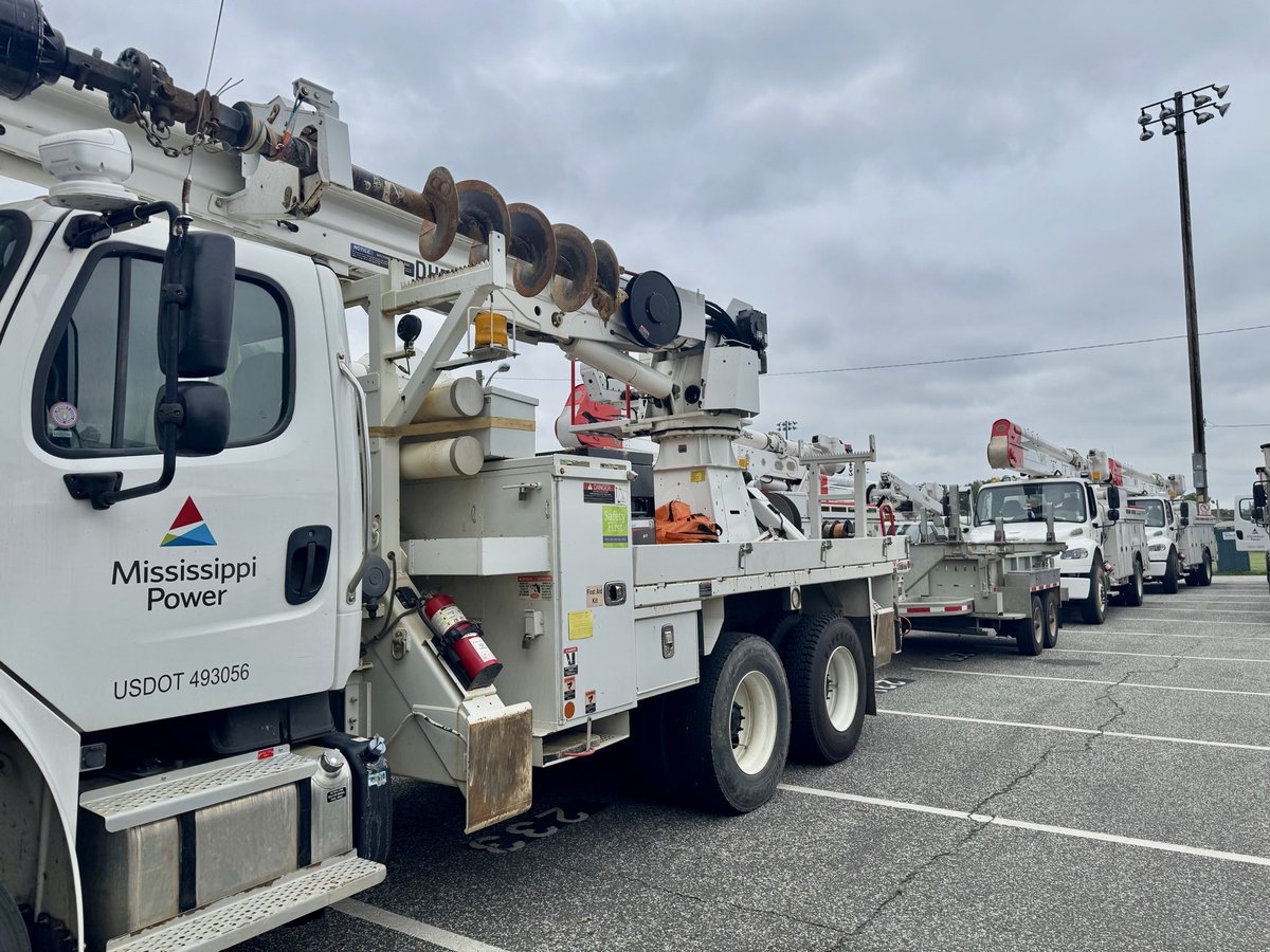 MS_Power's tweet photo. Mississippi Power’s storm team arrived in New Jersey and immediately began working to help with restoration efforts. Crews are continuing to work safely and quickly today to get the lights back on for those northeast communities impacted by the recent severe weather. https://t.co/Z6efv5Y3Qi