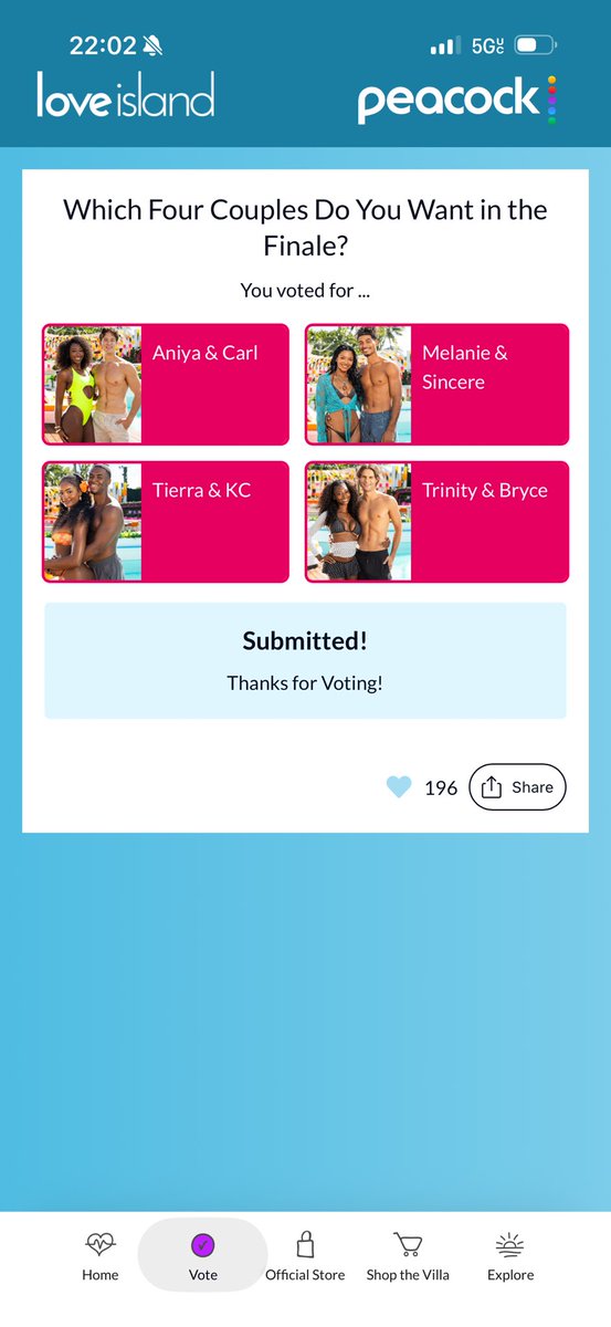 shariiahhh's tweet photo. @nakaiellite Voted Mel and Sin in a heartbeat. Everyone else was only chosen so my vote would count😂 https://t.co/sET4Arbrsh