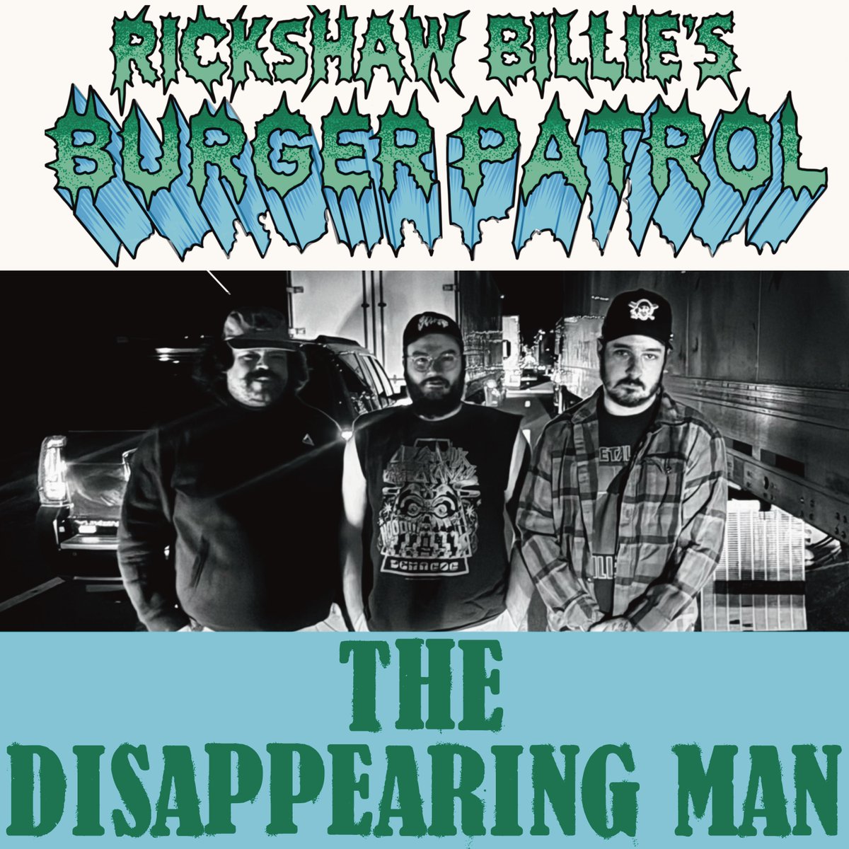 usthemgroup's tweet photo. Rickshaw Billie's Burger Patrol share "The Disappearing Man" single.

On tour w/ @dfa1979 in October:

https://t.co/j0bPLpVMIv https://t.co/Hvq1IVdCf1
