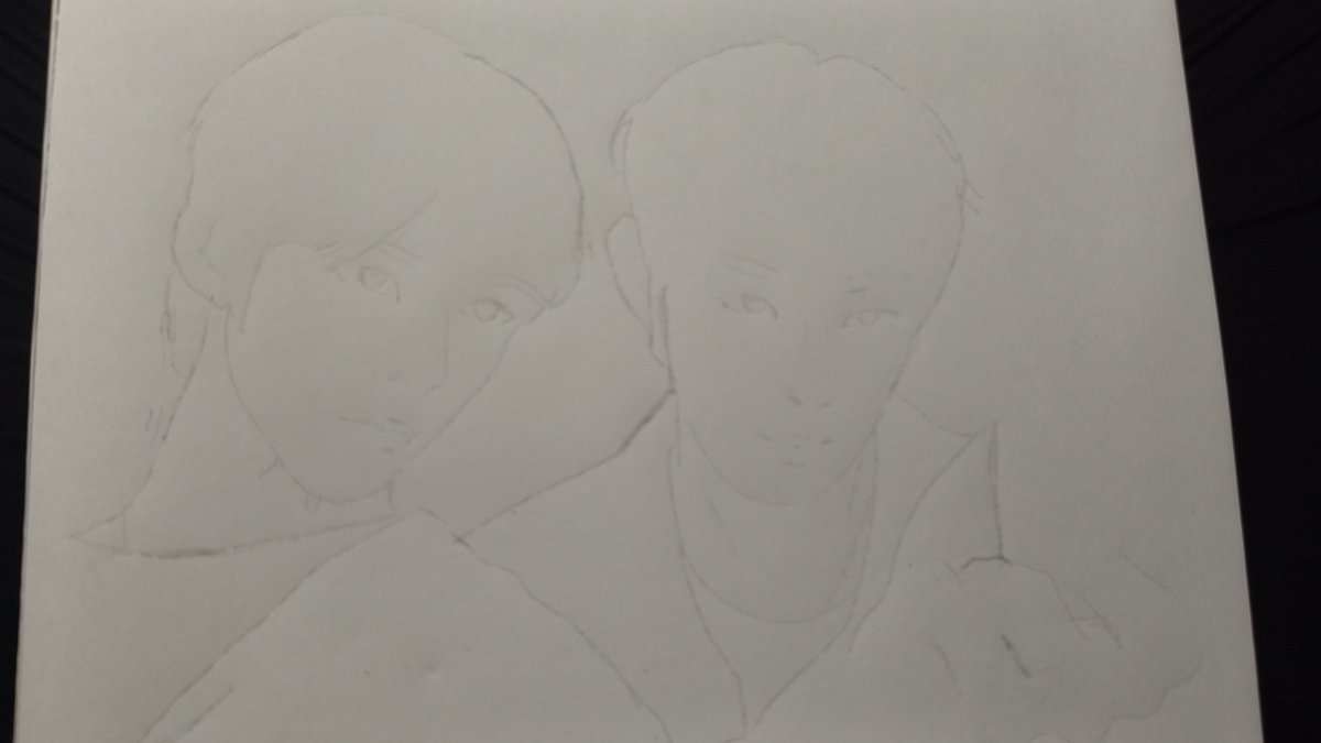 Ella_717's tweet photo. Naulukan... 

Una sa lahat... Wag nyong pagkaisiping maganda kakalabasan nito...  Kasi d ko alam kung matatapos ko to... Hahaahah!

And yes... Binaliktad ko yung orig picture...  Baliktad utak ko eh.. 

#pasmado

#STEJAY
#AHOF https://t.co/gf5klYbbWu