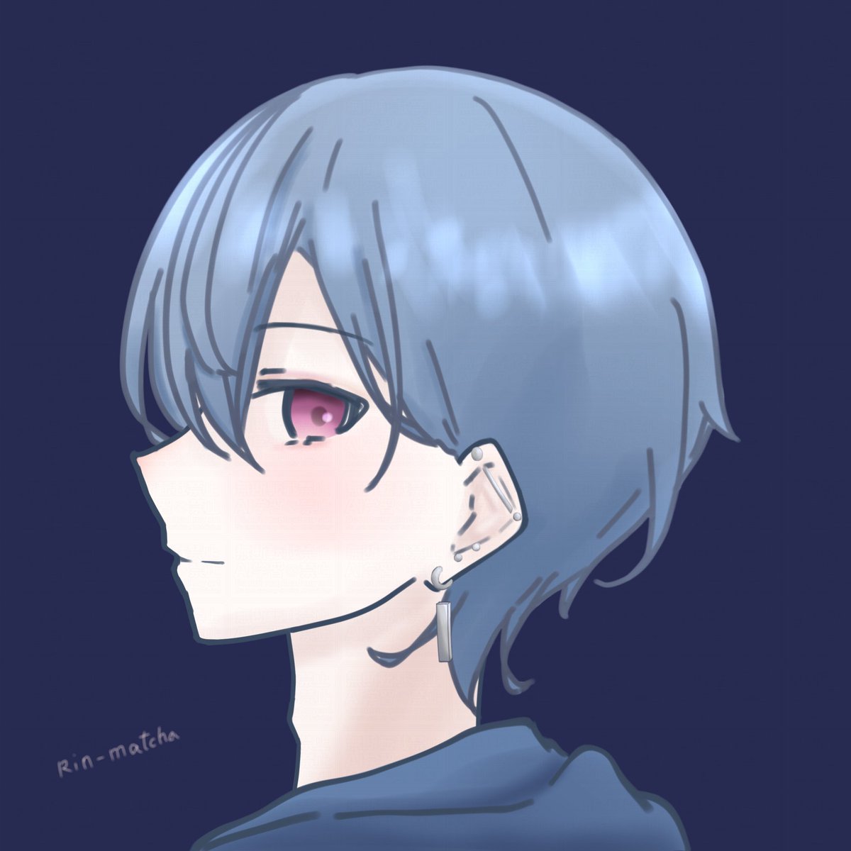 Rin_matcha09's tweet photo. 最近顔に関する塗りが楽しいかもしれないと気づき始めてミニキャラを一ミリも進めてない､､､
だって、目元周辺と色加工だけでこんなに変わるんですよ！？夢がある､､､ https://t.co/7LDqnyiPpl