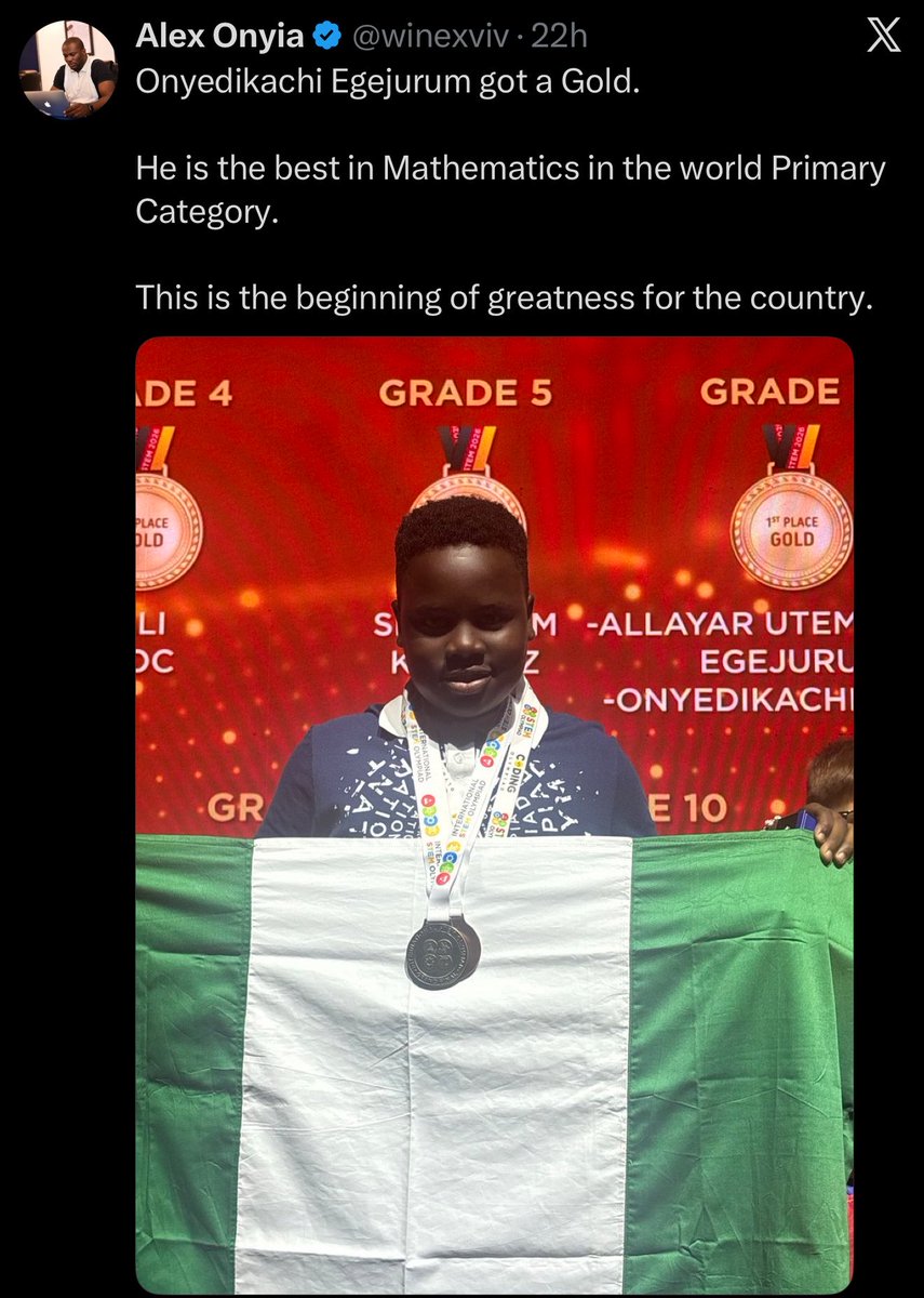 President Otunba GCFRN 🇳🇬 tweet media