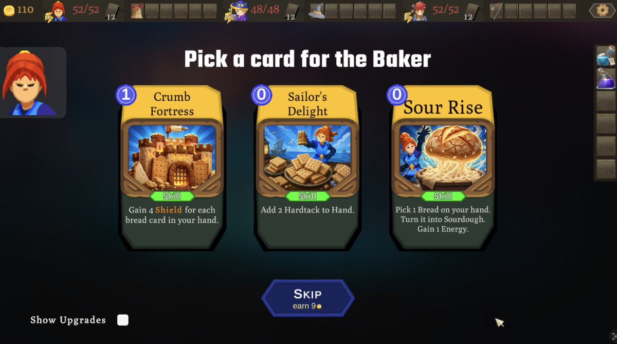 fad's tweet photo. 🥖 The Baker has arrived in Ragtag Heroes!

Fresh from the oven, this new hero brings bread, Sticky effects, and baked chaos to the party. 🍞⚔️

Ragtag Heroes is also 25% off during the Steam Summer Sale. 

https://t.co/5qj65y0KpY https://t.co/26WsyflHEW