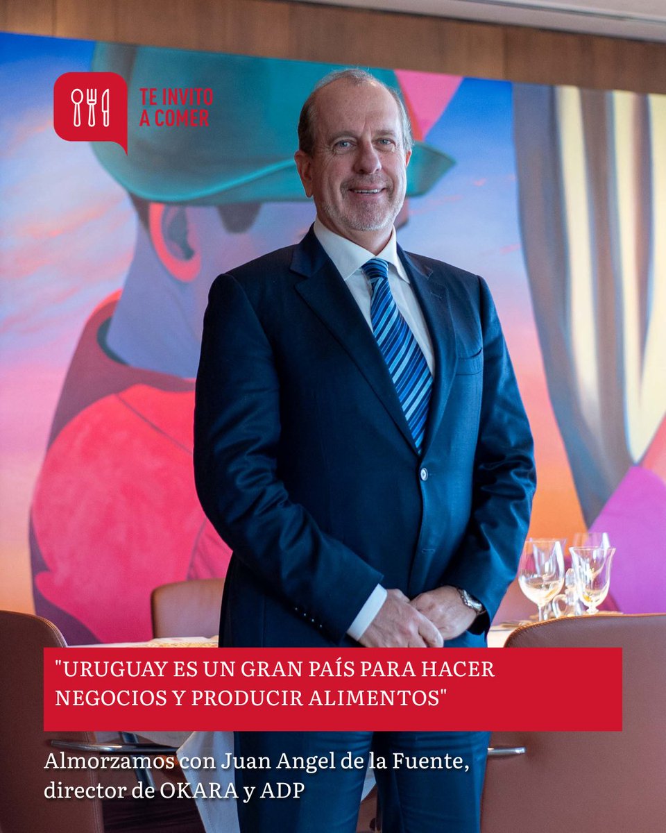 InfoNegocios_UY's tweet photo. Este 2026 Te Invito a Comer tiene sede en las modernas oficinas de la firma Cervieri Monsuárez y, como es tradición, te compartimos un poco de lo que intercambiamos con Juan Angel de la Fuente, director de OKARA y @adp_uruguay  e integrante de Escribanía de la Fuente.
Leé la nota completa: https://t.co/7vVCWpCdeB