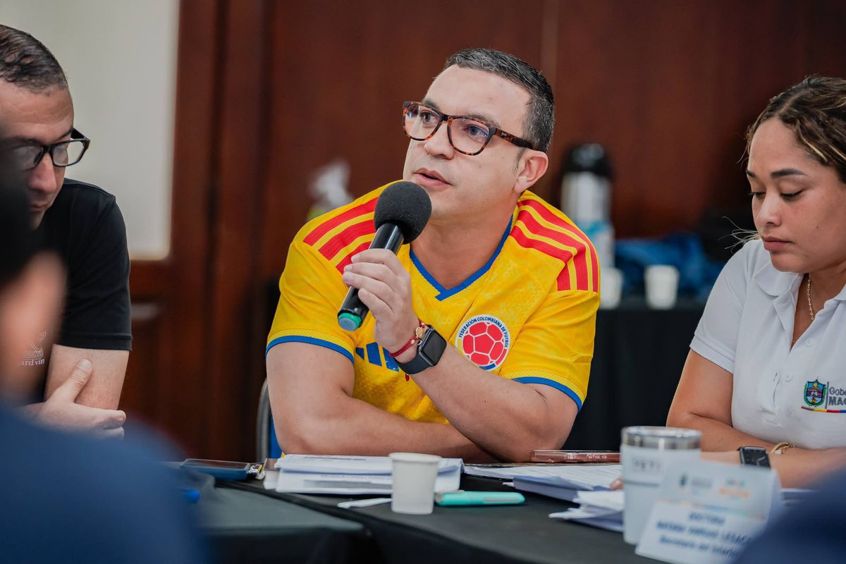 MagdalenaGober's tweet photo. Bajo el liderazgo de la gobernadora del Magdalena Margarita Guerra , se realizó la Asamblea Departamental de Bomberos, el máximo escenario de representación de las instituciones bomberiles del departamento, en cumplimiento de la Ley 1575 de 2012 y la Resolución 1127 de 2018. https://t.co/26YBtOnhxB