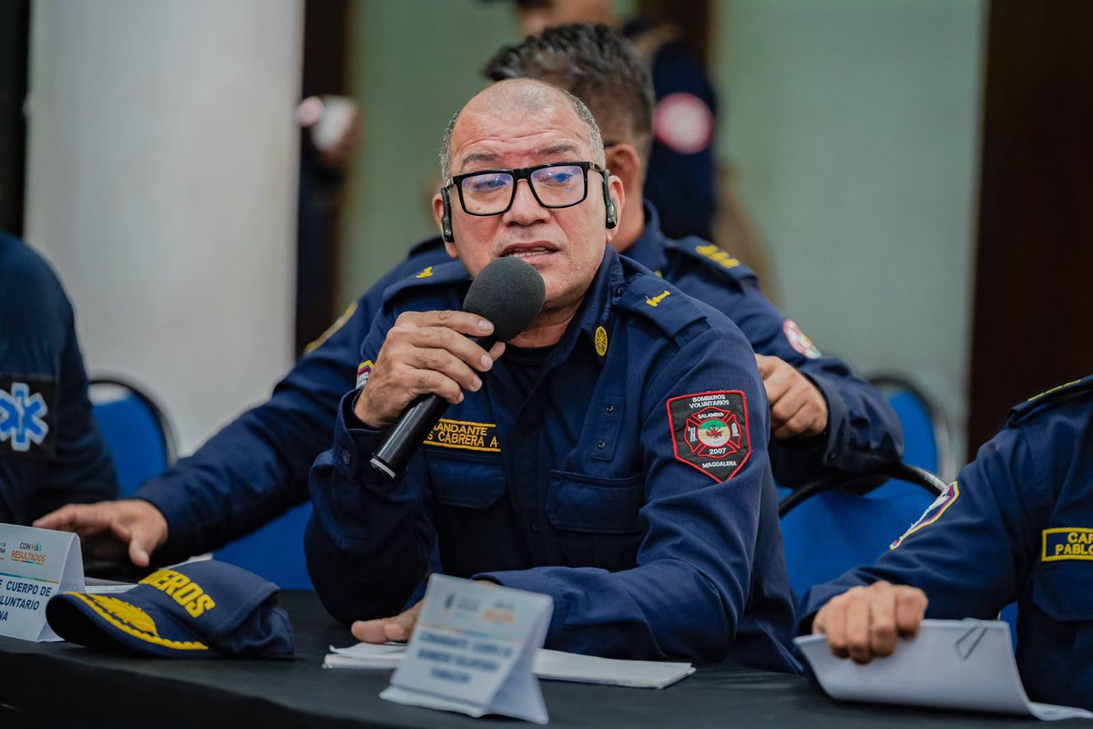 MagdalenaGober's tweet photo. Bajo el liderazgo de la gobernadora del Magdalena Margarita Guerra , se realizó la Asamblea Departamental de Bomberos, el máximo escenario de representación de las instituciones bomberiles del departamento, en cumplimiento de la Ley 1575 de 2012 y la Resolución 1127 de 2018. https://t.co/26YBtOnhxB