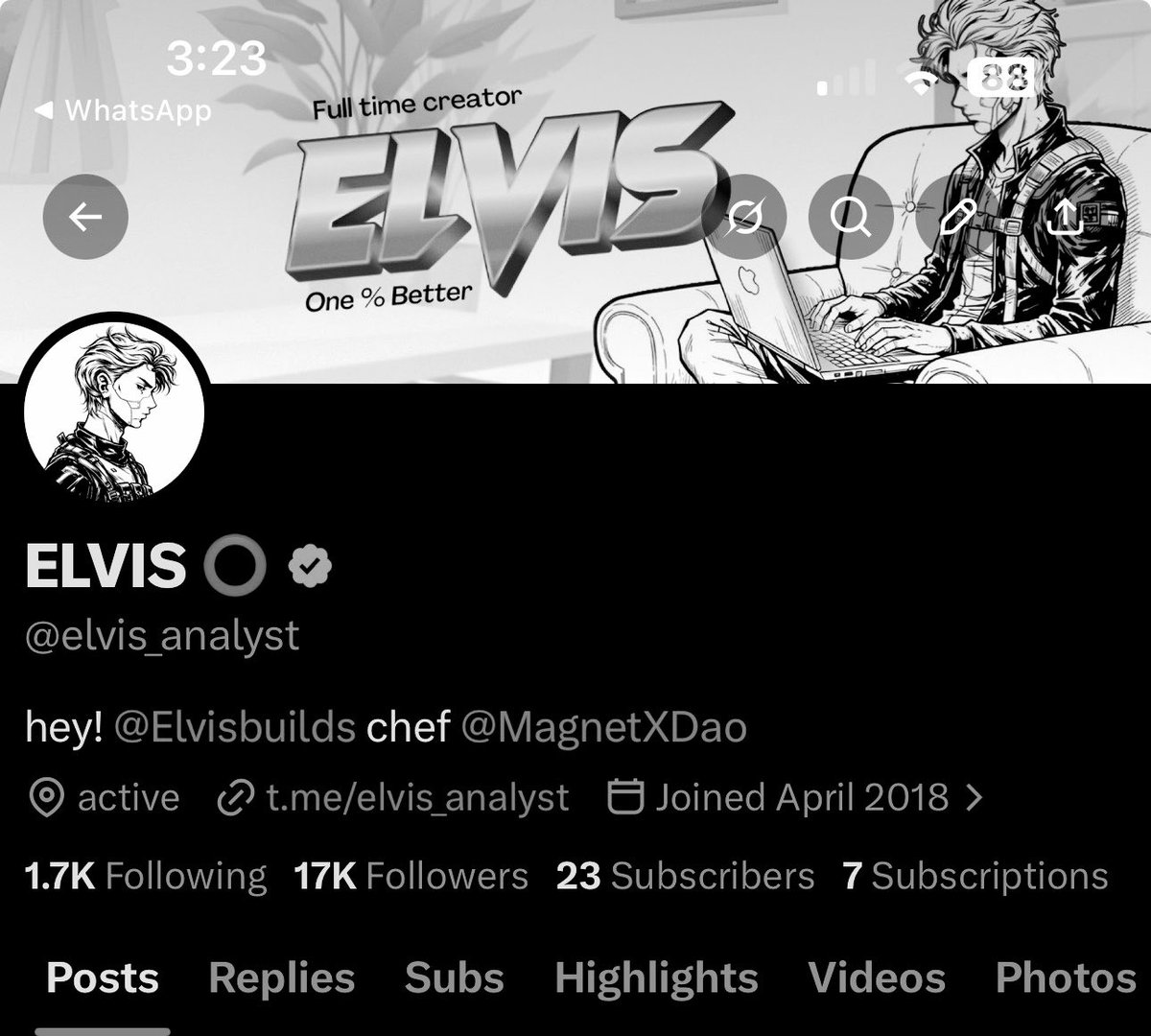 ELVIS ⭕️ tweet media