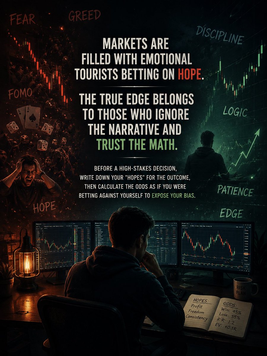 JakeTradesICT's tweet photo. Don't bet on hope. ✖️

Bet on the math and probability it will go in your favour. ☑️

#XAUUSD #EURUSD #XAGUSD #ICT https://t.co/sfrhmiLEOs