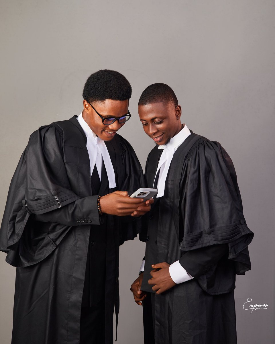 heisIbj's tweet photo. Us in 100 Level    Vs.       Us now   ✅

#lawyers #bestfriends #calltobar #growth #7years #brotherhood #newwigs https://t.co/lm43USXFAd