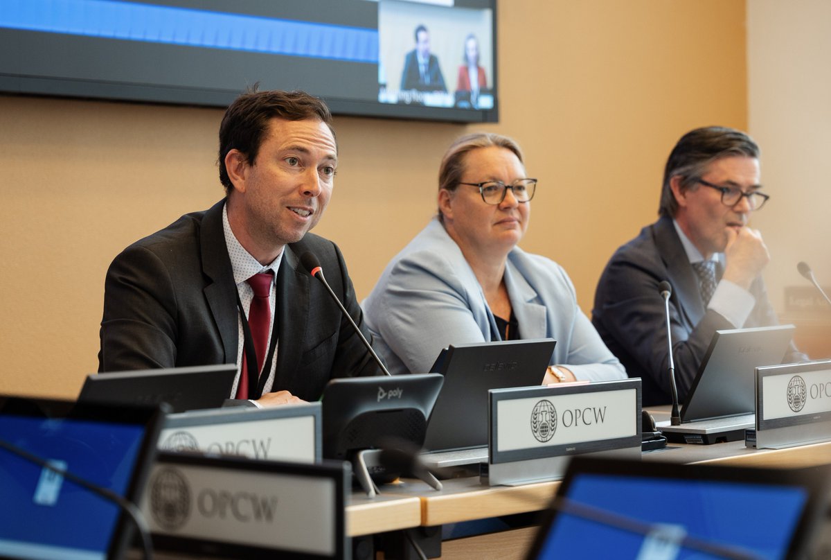 OPCW tweet media