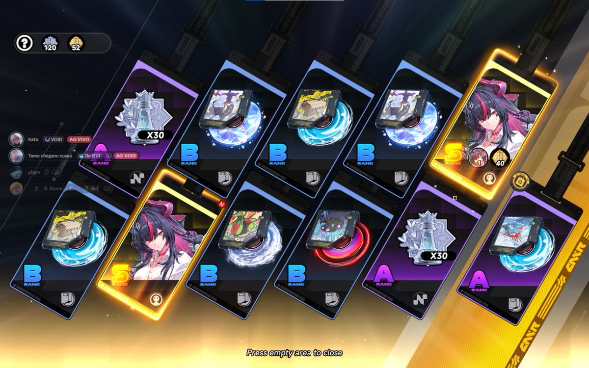 KataKyonai's tweet photo. 50 tiros no banner
Peguei 3 vezes a Shinku
Nunca fui triste (n ta no print a terceira pq esqueci de tirar print na hora)
So me falta a skin pra ser mais feliz 🙏 https://t.co/xdXTQHUIEK