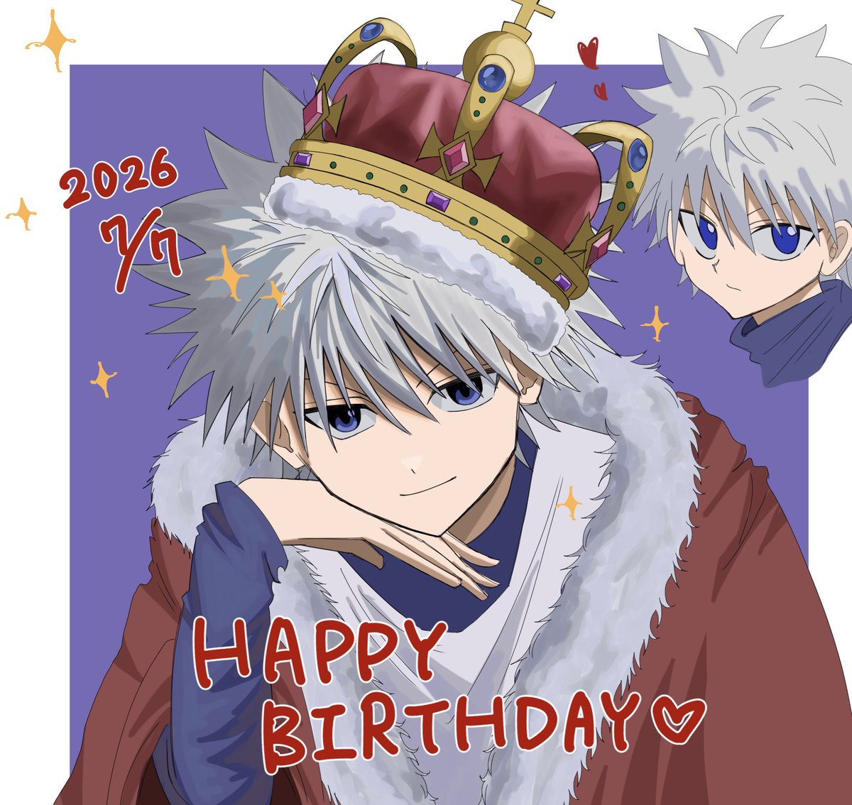iorqX3iZUb20926's tweet photo. #キルア誕生祭2026 
キルアお誕生日おめでとう🎉(遅刻) https://t.co/nBkRDuoPAk