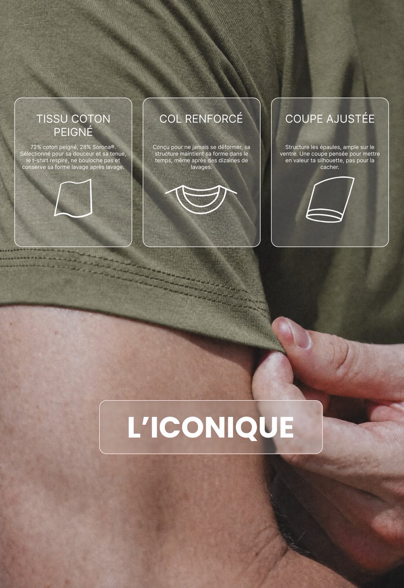 Fincutmen's tweet photo. Découvrez le t-shirt iconique, parfait pour le quotidien

Voici pourquoi :

Met en valeur les bras et les épaules
Offre du confort
Coupe ample au niveau du ventre

👉 30 jours pour tester, satisfait ou remboursé
