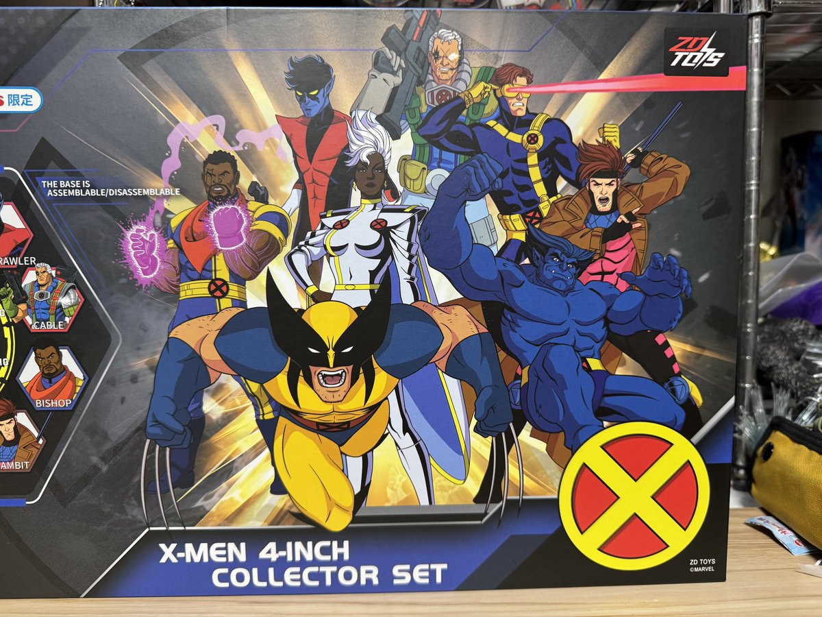 ZD ToysのX-MEN4インチコレクションセット、ゲットだぜ！ パッケージの