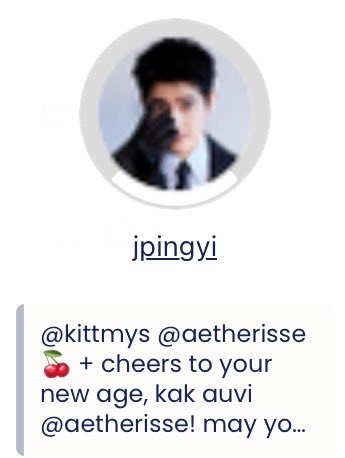 kittmys's tweet photo. winner tonight! 

🍒 @jpingyi @kitiebites 
🥣 @pocatokki @suunookim 
🥯 @gelitca @guxoh 

bisa langsung shout out menggunakan poster di head thread kasih ucapan bday &amp; wish untuk Auvi #24ChapterOfAuvi tag @aetherisse @kittmys ⭐️

maks SO 1x24 jam kalau sudah boleh kirim ke dm aku https://t.co/qZBAZCth0p