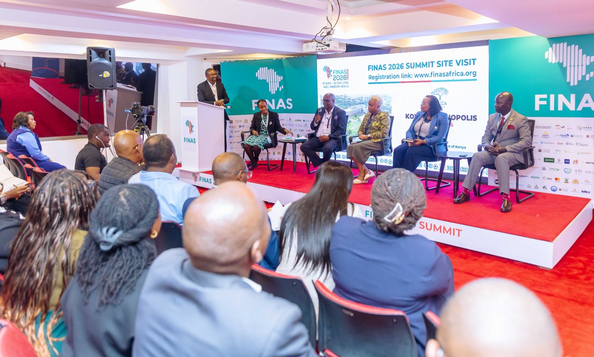HeiferKenya's tweet photo. 𝐀𝐟𝐫𝐢𝐜𝐚’𝐬 𝐦𝐢𝐬𝐬𝐢𝐧𝐠 𝐦𝐢𝐝𝐝𝐥𝐞 𝐢𝐬 𝐧𝐨𝐭 𝐬𝐢𝐦𝐩𝐥𝐲 𝐚 𝐟𝐢𝐧𝐚𝐧𝐜𝐢𝐧𝐠 𝐠𝐚𝐩. 𝐈𝐭 𝐢𝐬 𝐚 𝐩𝐚𝐭𝐡𝐰𝐚𝐲 𝐠𝐚𝐩.

"For too long, we have asked whether farmers are bankable. The better question is whether our financial systems were ever designed around the realities of agriculture."
That question shaped one of the most compelling discussions at #FINAS2026. Hosted by Heifer International, the session 𝘉𝘦𝘺𝘰𝘯𝘥 𝘵𝘩𝘦 𝘔𝘪𝘴𝘴𝘪𝘯𝘨 𝘔𝘪𝘥𝘥𝘭𝘦: 𝘉𝘶𝘪𝘭𝘥𝘪𝘯𝘨 𝘍𝘪𝘯𝘢𝘯𝘤𝘦 𝘗𝘢𝘵𝘩𝘸𝘢𝘺𝘴 𝘧𝘰𝘳 𝘈𝘧𝘳𝘪𝘤𝘢'𝘴 𝘕𝘦𝘹𝘵 𝘎𝘦𝘯𝘦𝘳𝘢𝘵𝘪𝘰𝘯 𝘰𝘧 𝘈𝘨𝘳𝘪𝘱𝘳𝘦𝘯𝘦𝘶𝘳𝘴 explored how stronger markets, better data, risk-sharing, and partnerships can prepare farmers and agripreneurs for commercial finance.

Opening the session, William Matovu, Country Director of Heifer International Uganda, reminded participants that smallholder farmers are entrepreneurs whose success depends on markets, partnerships, and financial products designed around the realities of agriculture.

In her keynote address, Wangui Muna, Director of Innovative Finance – Africa at Heifer International Africa, challenged participants to rethink the "missing middle" as a progression rather than a financing gap.

"The missing middle is a journey. It starts with access to markets, followed by early capital, risk-sharing, stronger business records, and eventually commercial finance. Farmers cannot jump from zero to bankability overnight."

Florence Kariuki, Partnerships Lead for East Africa in Mastercard's Growth Segments division, highlighted how digital platforms and alternative data are helping make farmers' businesses more visible to financial institutions. Sarah Gicheru, Head of Finance at VunaPay, added, "We have to keep the farmer at the center of innovation. Finance should work with agricultural cash flows and reduce the friction farmers face when accessing working capital and making repayments."

Titianne Donde, Managing Director, Policy at Aceli Africa, noted, "The agriculture sector is not short of data. The real opportunity lies in how we translate data into actionable evidence that informs policies and risk-adjusted regulatory frameworks."

Sarah Kendi, Manager of Magati Dairy Farmers Co-operative Society Limited, shared how investments in productive assets, digital systems, and farmer support increased daily milk collection from 1,700 litres to 9,000 litres, demonstrating how finance can improve productivity and strengthen rural enterprises.

Closing Africa's financing pathway gap will require stronger market systems, better use of data, innovative financial products, enabling policies, and partnerships that help farmers and agripreneurs grow into commercial finance.

Kevin Gituma, moderator, closed with a simple but important reminder: "The goal is not to finance more transactions. It is to finance more productivity."

#FINAS2026 #AccesstoFinance #AgricultureFinancing #TheFutureisFarmers @Heifer @Heifer_Africa @Heifer_Uganda @Mastercard @VunaPay @AceliAfrica