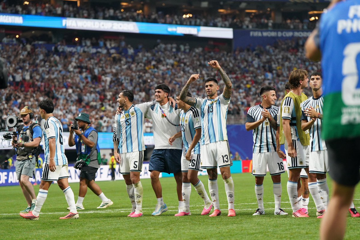 AFCJaccy's tweet photo. 🚨 🗣️ Mohamed Salah refuses to blame the referee after Egypt’s exit.

🗣️ “It’s difficult to accept because we were leading 2-0. We believed we had the game under control.

 🗣️ I’ve seen the reactions after the match, but people need to understand emotions take over. Ziko never meant to disrespect Messi or FIFA. He was simply hurting after the final whistle.

 🗣️ Personally, I don’t think Egypt were robbed. The referee made decisions like every referee does, but I don’t believe the result was decided by officiating.

 🗣️ I’m proud of this team. We fought together until the end and that’s all you can ask for.

 🗣️ Congratulations to Messi and Argentina. I hope they go all the way.