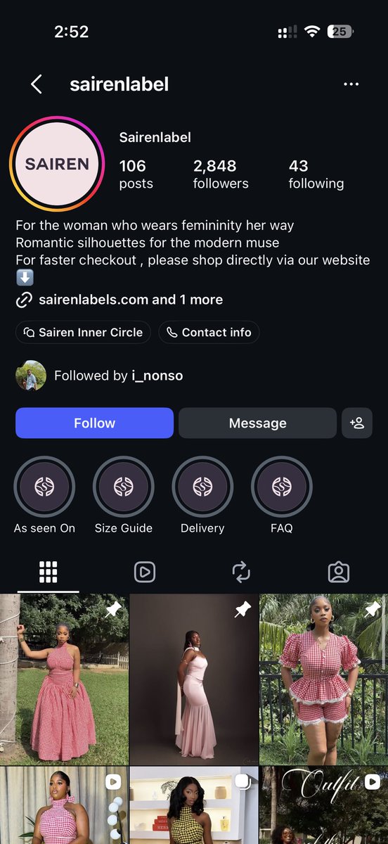 chiamakababe's tweet photo. Sairen label on Instagram are fraudsters!!! For the sake of your mental health, do not buy from them. What they sell is entirely different from what they’ll send to you. https://t.co/LSWH3gnvhk