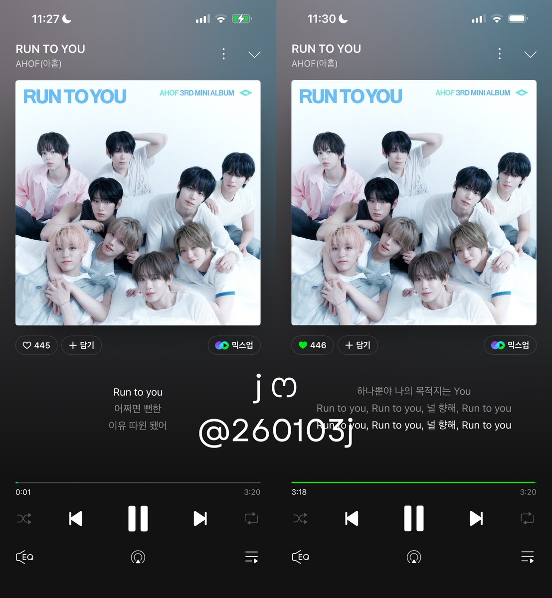 260103j's tweet photo. @AHOF_official #AHOF  #아홉     
#RUN_TO_YOU     
#멈추지않아_RUN_TO_YOU https://t.co/ErGgXQicm6