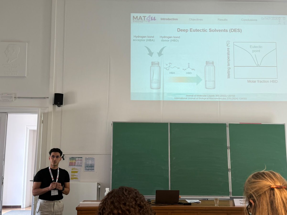 MAT4LL's tweet photo. The rest of the MAT4LL team attending #ExTech2026 presented their posters and talks throughout the conference. Huge congratulations to everyone for their amazing work, and especially to our PhD students for navigating their first-ever international talk with such confidence! https://t.co/OVOIPwaQdw