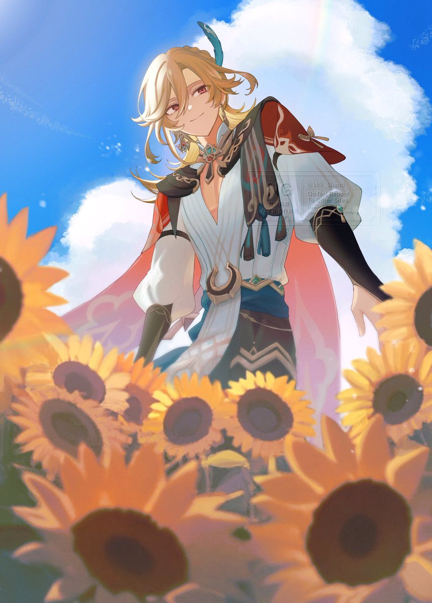 kkk_Shami's tweet photo. カーヴェ誕生日おめでとう！🌻
#カーヴェ生誕祭2026 https://t.co/3uTAk4LCpR