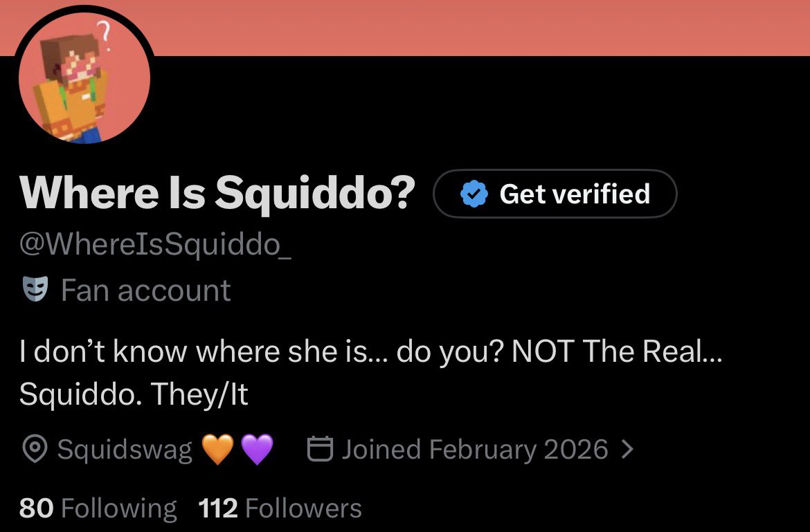 WhereIsSquiddo_'s tweet photo. Thank you for 100 followers!? https://t.co/vGd3Y5KoQR