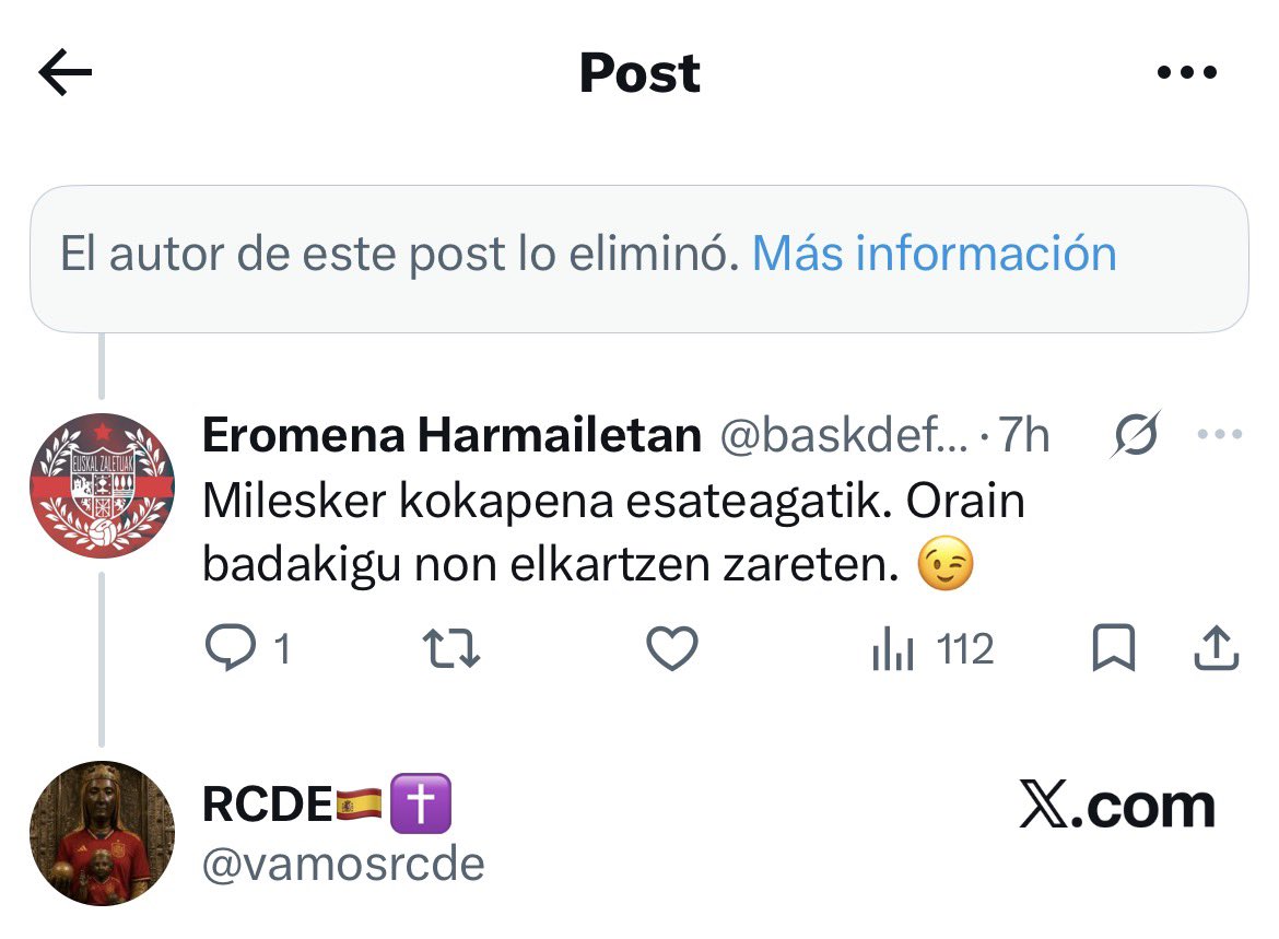baskdefenders's tweet photo. Faxista horietako batek nire tranpan erori zen, kokapena eta tokia esanez. Orain badakizue non elkartzen diren Espainiar Faxistak zikiñak! 👊🏻 #NazisNotWelcome #AlertaAntifaxista #AlertaUltra #FCKNZS https://t.co/0Y7pMQ3CmR