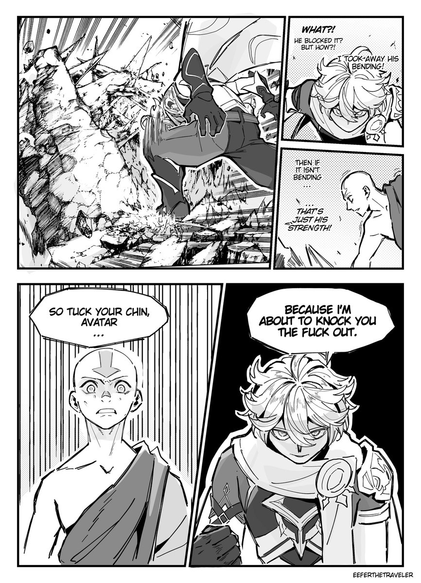 Eefer_Traveler's tweet photo. How The Traveler WILL be moving in Death Battle
#genshinimpact #deathbattle #Aether #Aang https://t.co/bYrgHXFNcV
