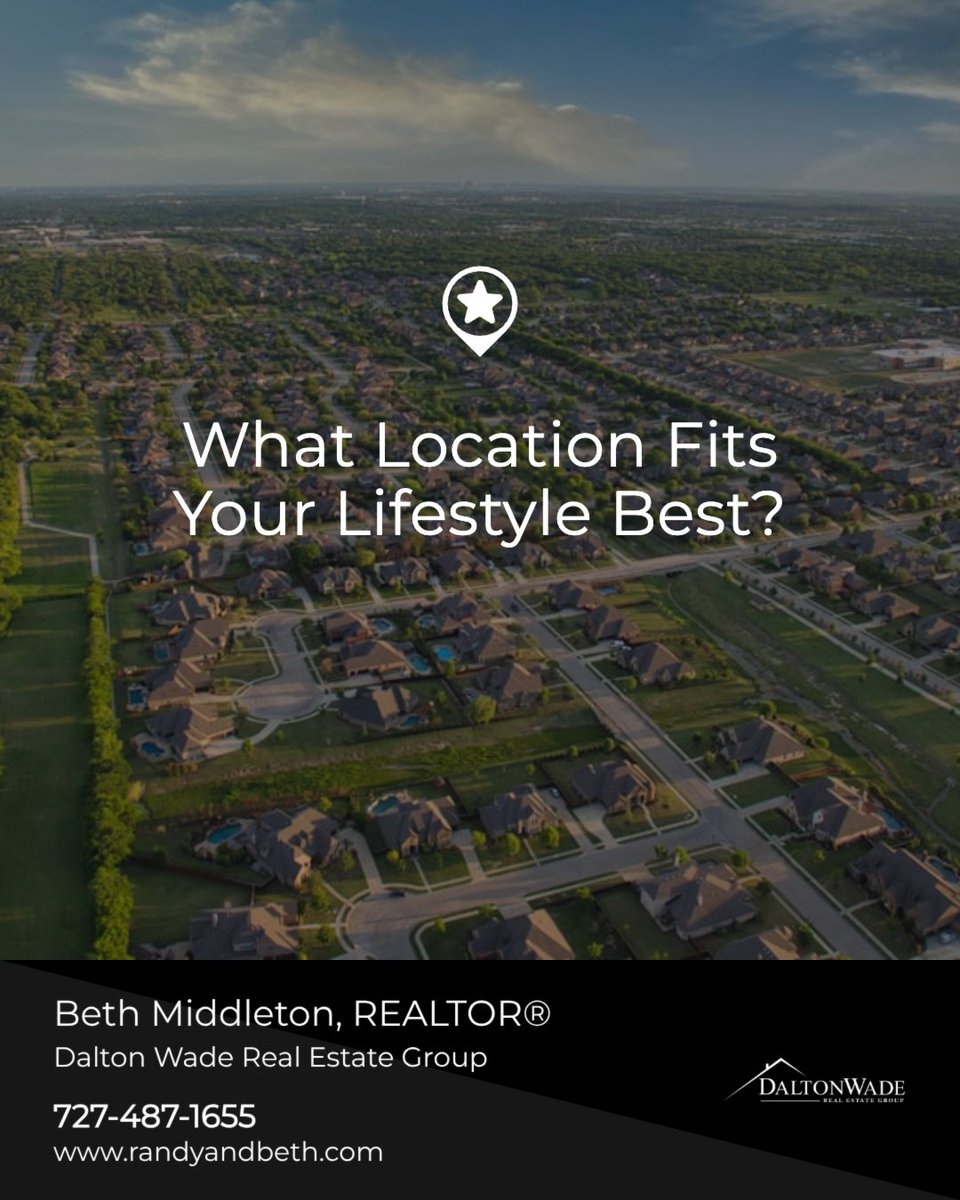 RandyAndBethM's tweet photo. Do you prefer:

🏙️ Close to the city with restaurants, entertainment, and a shorter commute?
🌳 A suburban community with parks, schools, and a little more space?
🌾 A rural setting with privacy, acreage, and peaceful surroundings?

Which is most important to you? https://t.co/KnbSwesJNN
