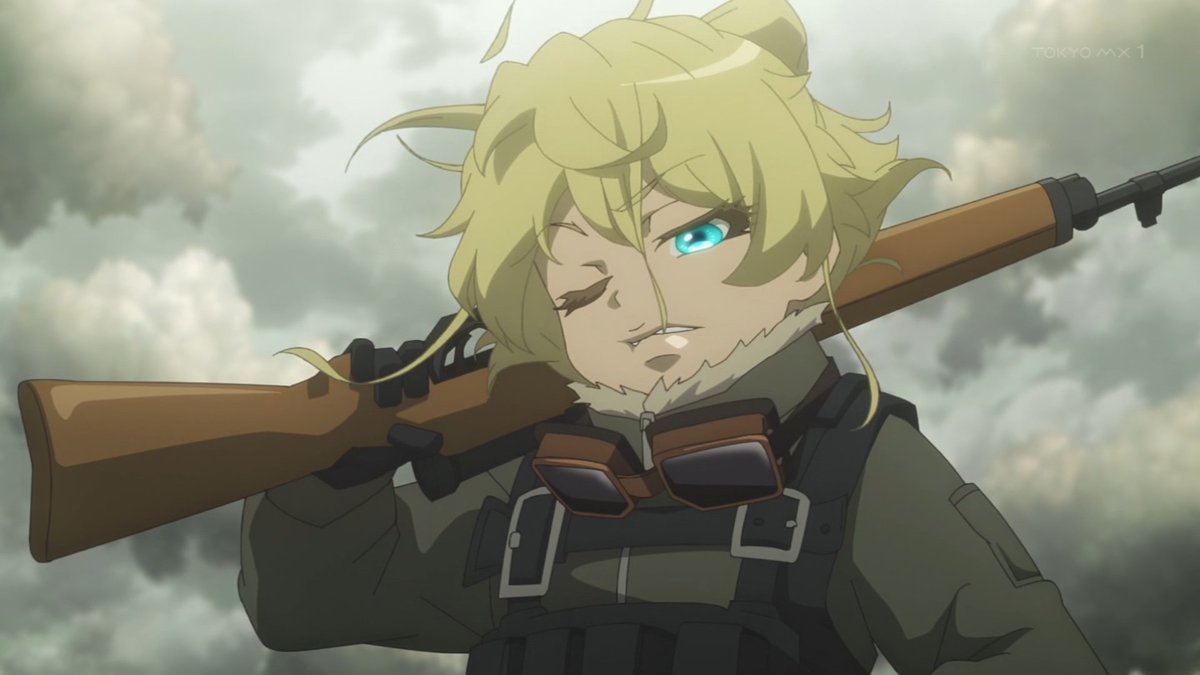 zeldatognn's tweet photo. ちょっとだけ作画が柔らかくなってるな　ほりが減ったとも言える？　#youjosenki #幼女戦記 https://t.co/cqYetLBSnS