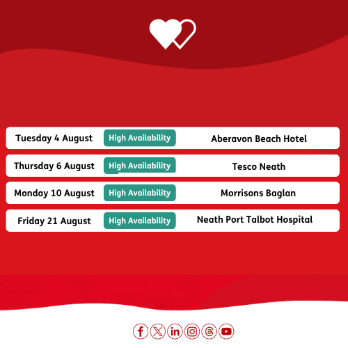 NPTCouncil's tweet photo. ❤️Have you ever given blood before?

The Welsh Blood Service is calling on more Neath Port Talbot residents to start saving lives!

Visit https://t.co/WtHor75xv4  to book a lifesaving donation https://t.co/5bXnbYV9zt