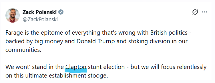 colinsutton's tweet photo. Alexa, show me the Green Party's London-centricity.... https://t.co/f6nNzD8bRq