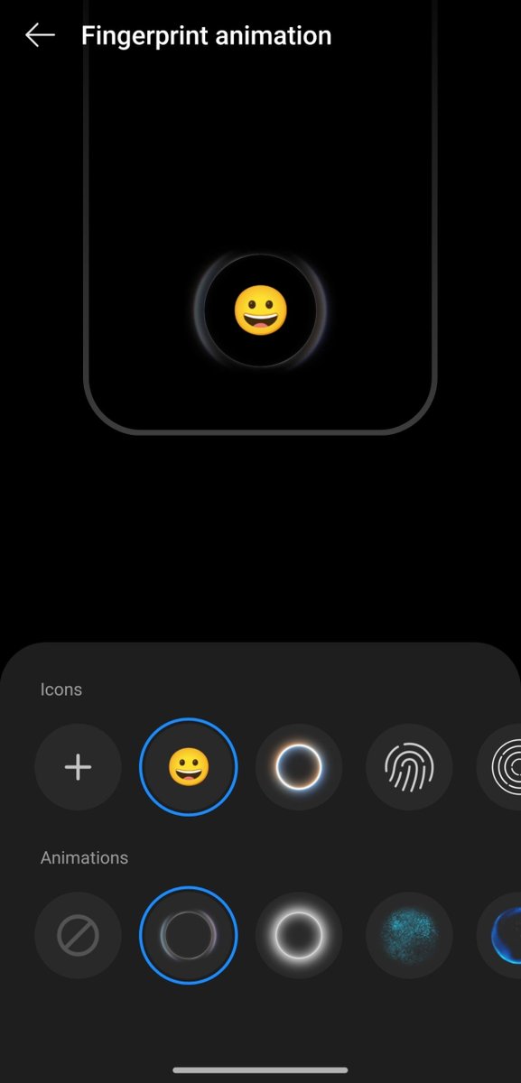_techibee's tweet photo. Wow😍 New Fingerprint styles are now available in ColorOS / OxygenOS 16.0.9! ✨

You can now add a letter, character, or emoji to personalize your fingerprint unlock. https://t.co/e9WcdYCMVh